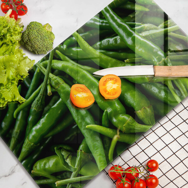 Protège plaque de cuisson Cosses de petits pois