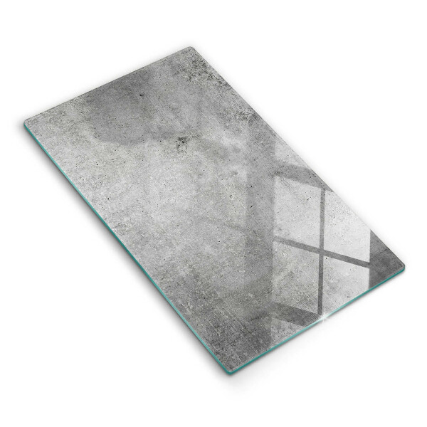 Protège plaque de cuisson Texture béton