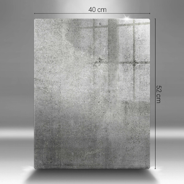 Protège plaque de cuisson Texture béton