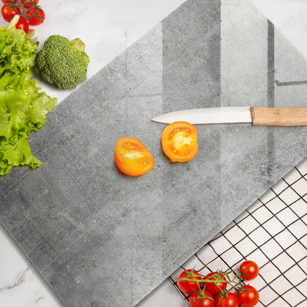Protège plaque de cuisson Texture béton