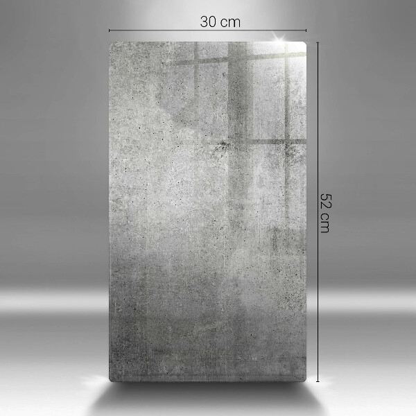 Protège plaque de cuisson Texture béton