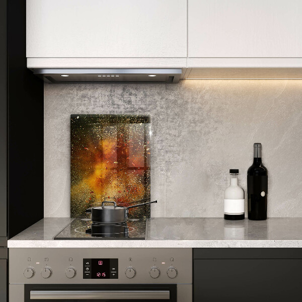 Protège plaque de cuisson Épices colorées