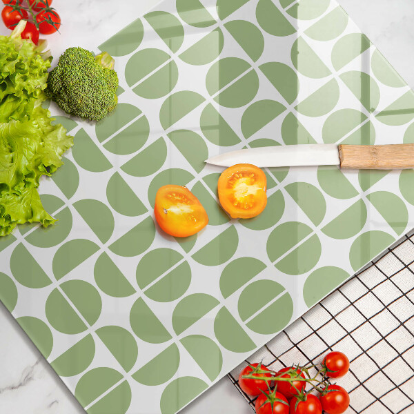 Protège plaque de cuisson Modèle de formes bohèmes