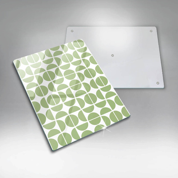 Protège plaque de cuisson Modèle de formes bohèmes