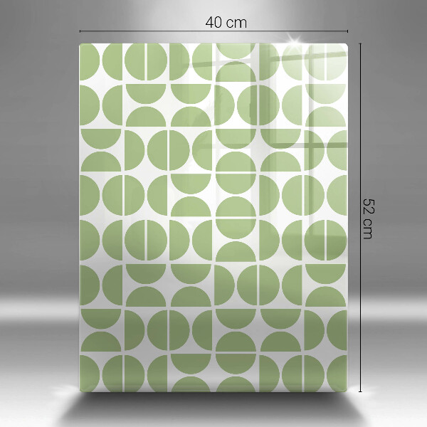 Protège plaque de cuisson Modèle de formes bohèmes