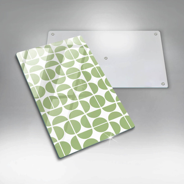 Protège plaque de cuisson Modèle de formes bohèmes