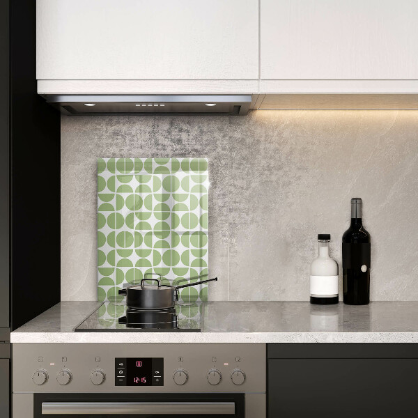 Protège plaque de cuisson Modèle de formes bohèmes