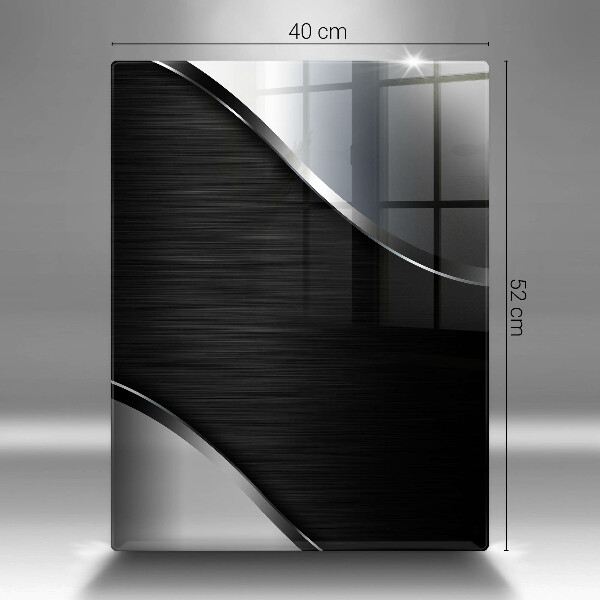 Protège plaque de cuisson Abstraction du métal