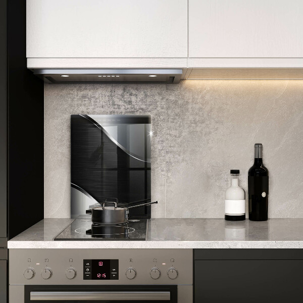 Protège plaque de cuisson Abstraction du métal