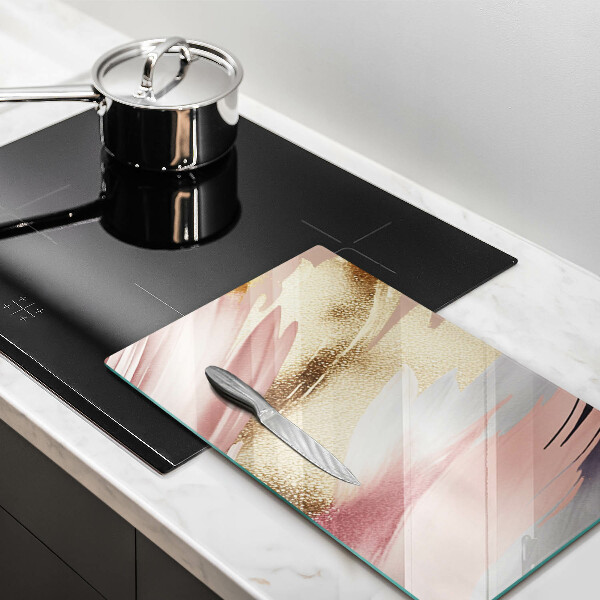 Protège plaque de cuisson Taches pastel