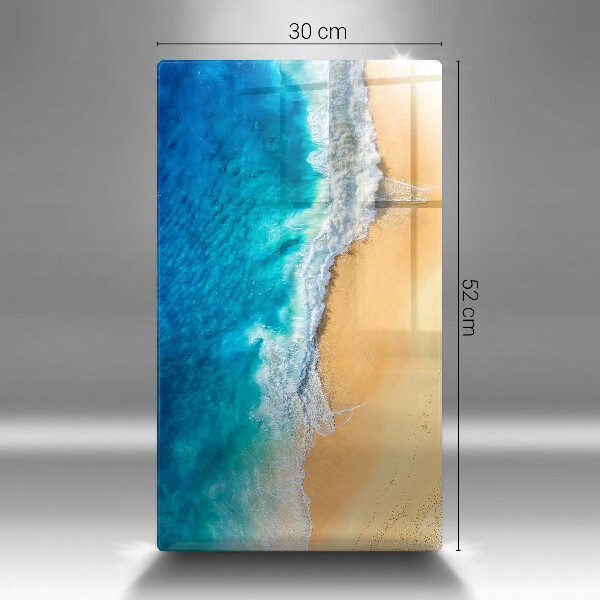 Protège plaque de cuisson Plage et mer