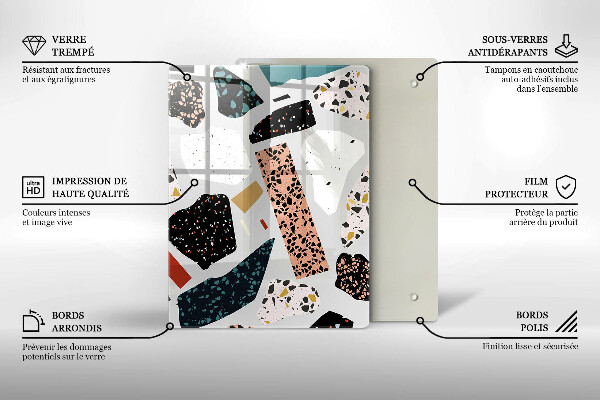 Protège plaque de cuisson Grès