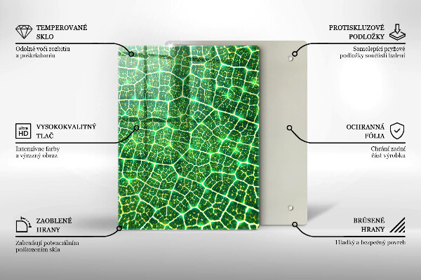 Protège plaque de cuisson Structure des feuilles