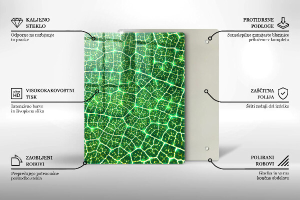 Protège plaque de cuisson Structure des feuilles