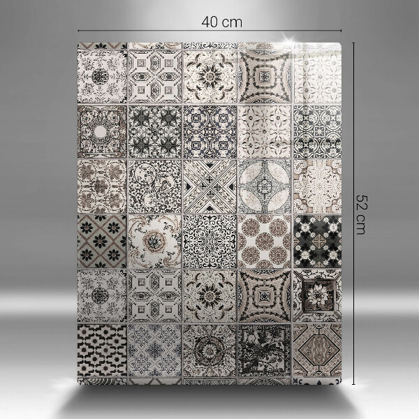 Protège plaque de cuisson Carreaux décoratifs