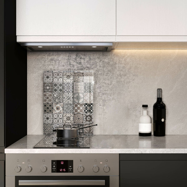 Protège plaque de cuisson Carreaux décoratifs