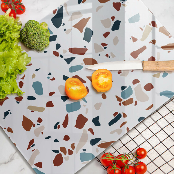 Protège plaque de cuisson Pierre décorative