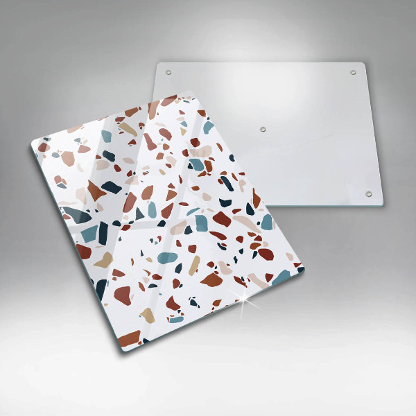 Protège plaque de cuisson Pierre décorative