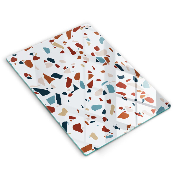 Protège plaque de cuisson Pierre décorative