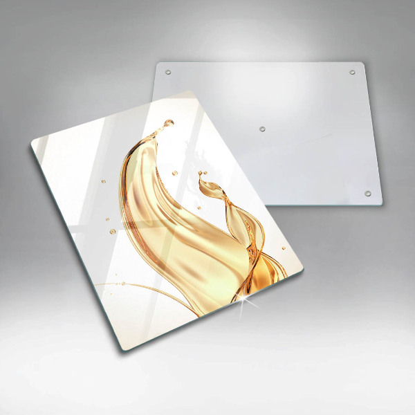 Protège plaque de cuisson huile d'olive