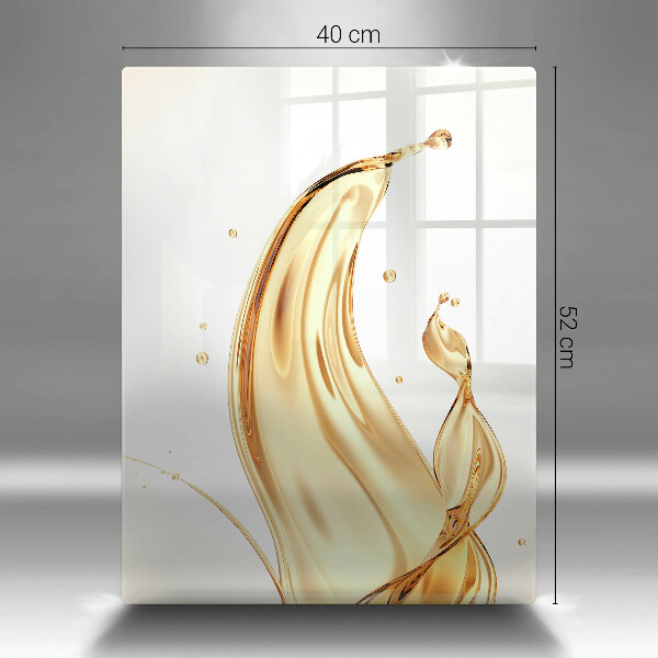 Protège plaque de cuisson huile d'olive