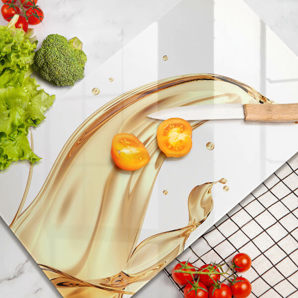 Protège plaque de cuisson huile d'olive