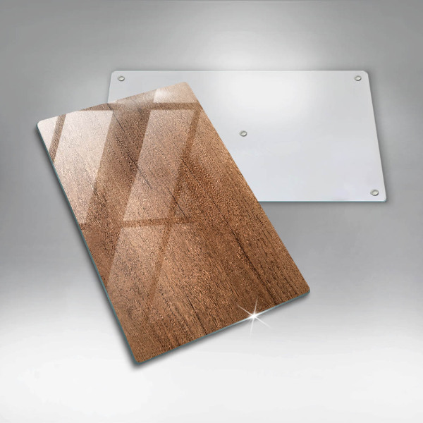 Protège plaque de cuisson Texture du bois
