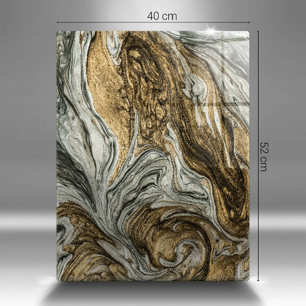 Protège plaque de cuisson Riche abstraction