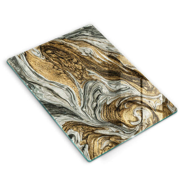 Protège plaque de cuisson Riche abstraction