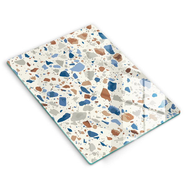 Protège plaque de cuisson Grès décoratif