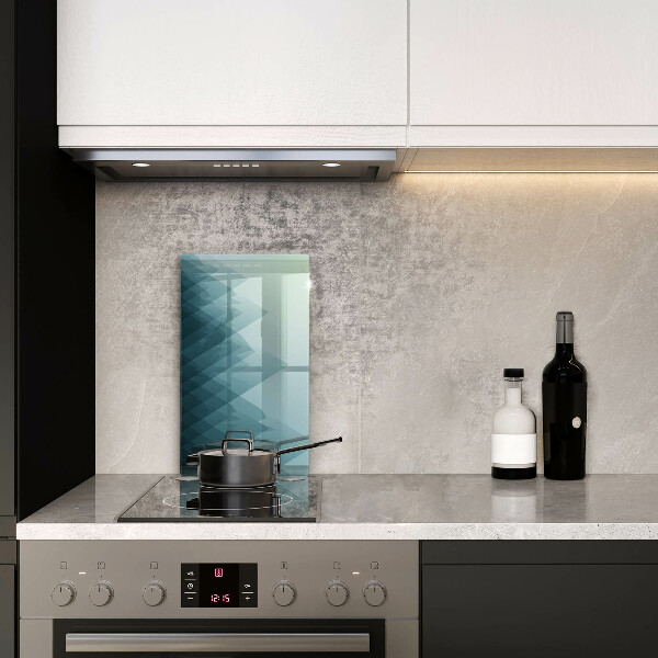 Protège plaque de cuisson Montagnes abstraites