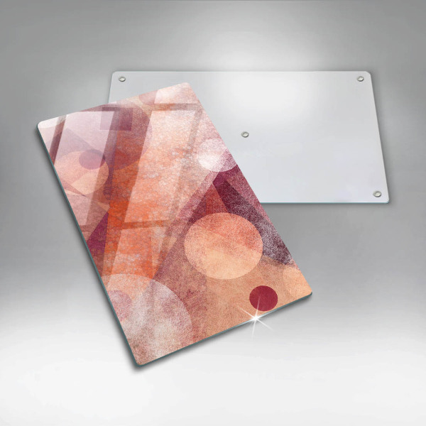 Protège plaque de cuisson Art abstrait
