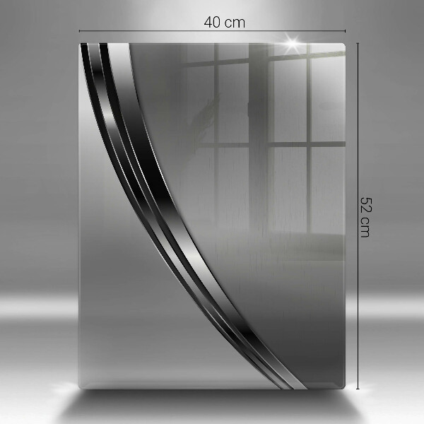 Protège plaque de cuisson Abstraction du métal