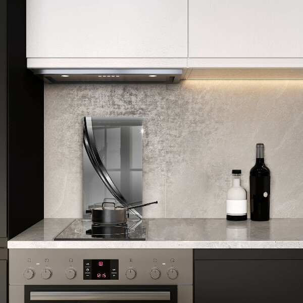 Protège plaque de cuisson Abstraction du métal