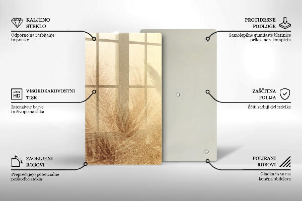 Protège plaque de cuisson Vacances à la plage et au sable