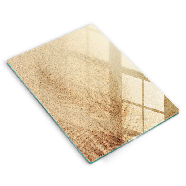 Protège plaque de cuisson Vacances à la plage et au sable