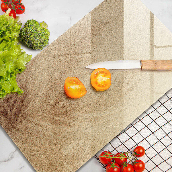 Protège plaque de cuisson Vacances à la plage et au sable