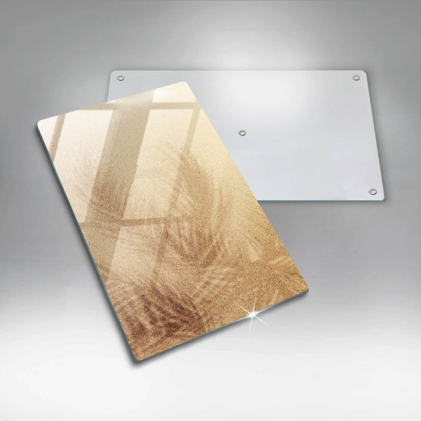 Protège plaque de cuisson Vacances à la plage et au sable