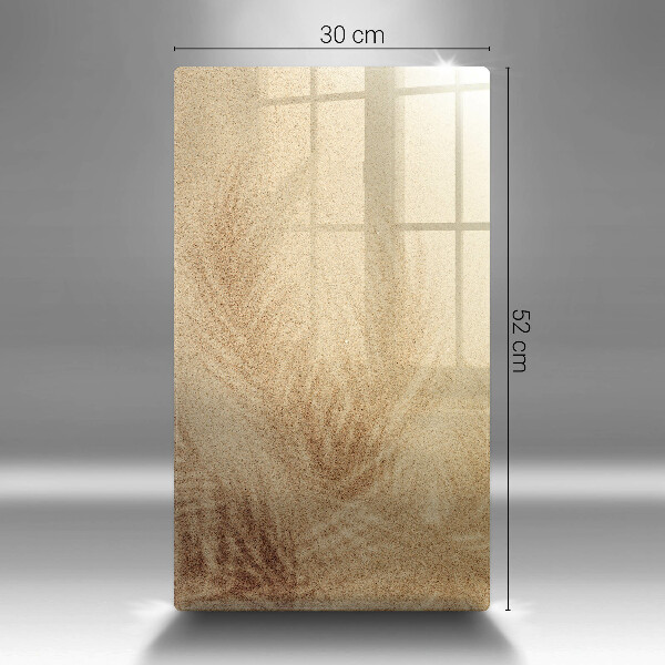 Protège plaque de cuisson Vacances à la plage et au sable