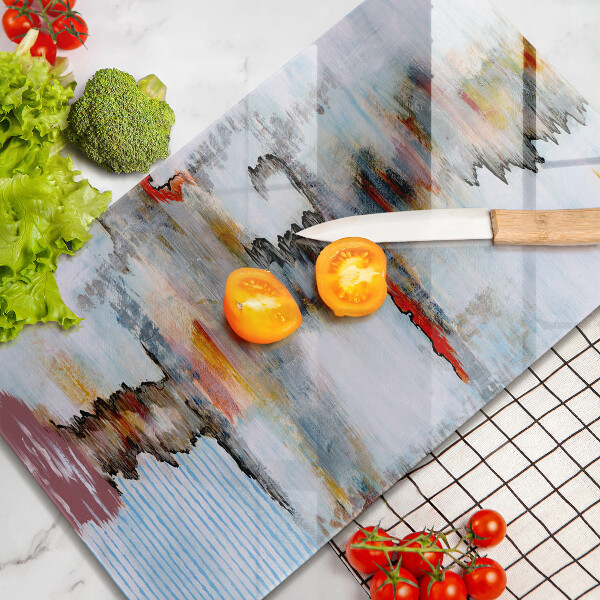 Protège plaque de cuisson Peintures abstraites