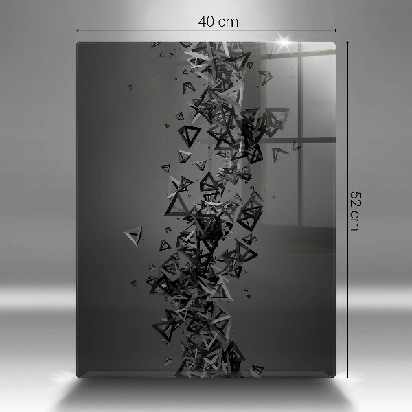 Protège plaque de cuisson Formes 3D abstraites