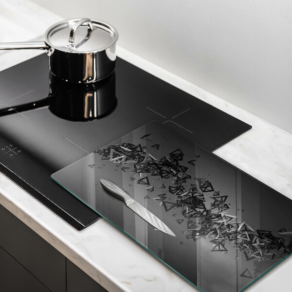 Protège plaque de cuisson Formes 3D abstraites