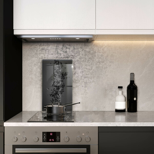 Protège plaque de cuisson Formes 3D abstraites