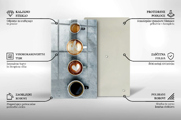 Protège plaque de cuisson Cuisine - tasses à café