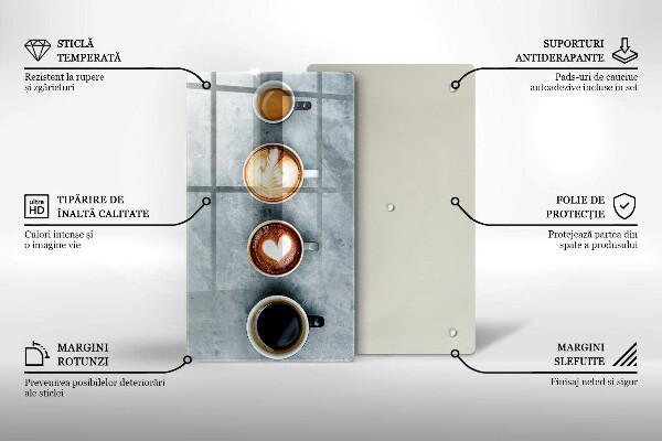 Protège plaque de cuisson Cuisine - tasses à café