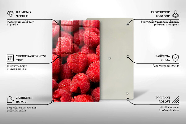 Protège plaque de cuisson Framboise