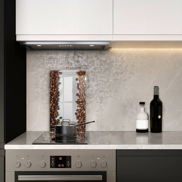 Protège plaque de cuisson Grains de café