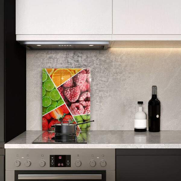 Protège plaque de cuisson Fruits colorés