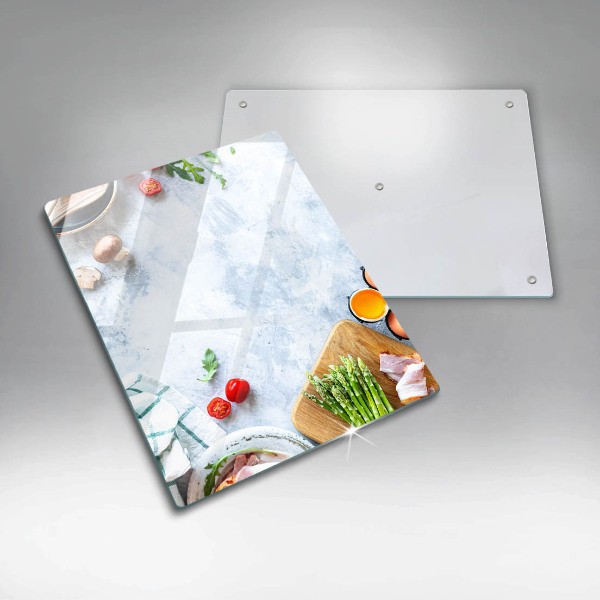 Protège plaque de cuisson Ingrédients en cuisine