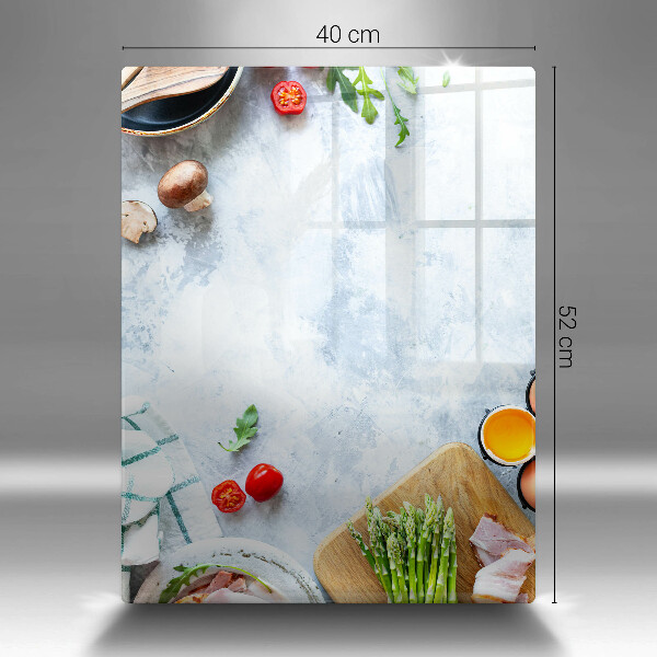 Protège plaque de cuisson Ingrédients en cuisine